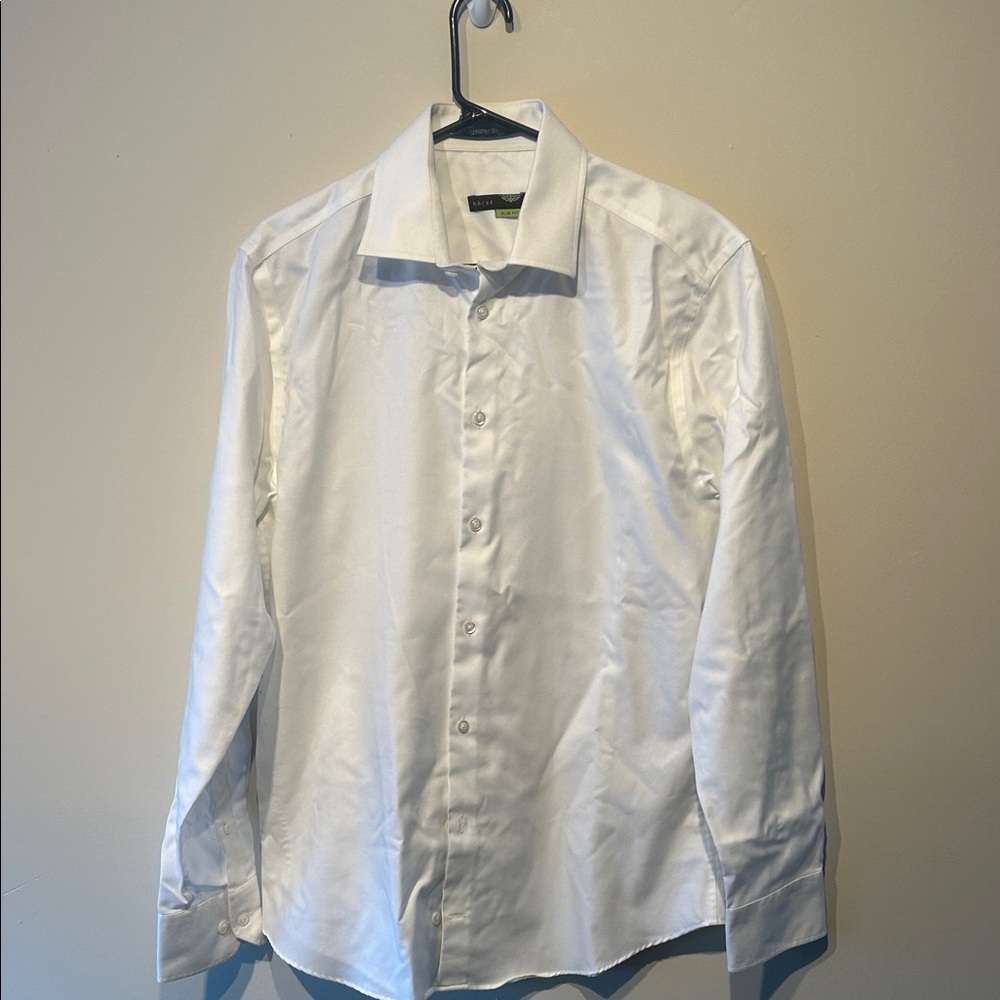 Horst Men's White Dress Shirt
